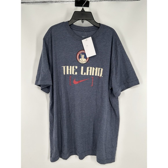 Nike Other - Cleveland Cavaliers Short Sleeve Graphic The Land Tee T Shirt Center Swoosh XL